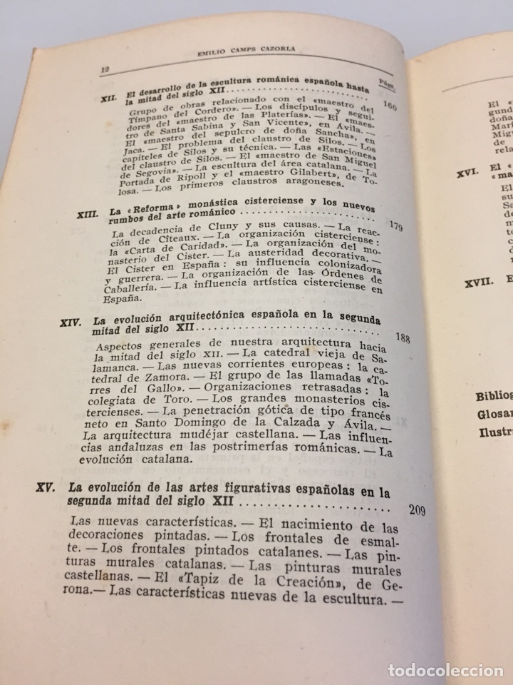 Libros de segunda mano: Libro El arte rom&aacute;nico en Espa&ntilde;a. E. Vamos Cazorla - Foto 8