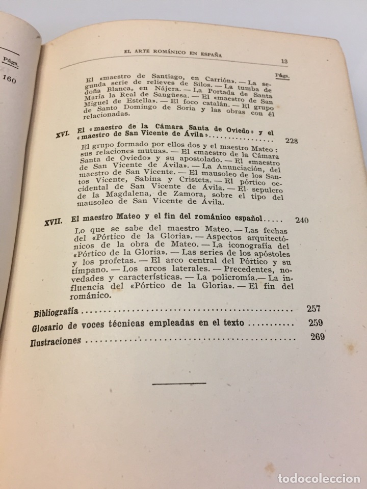 Libros de segunda mano: Libro El arte rom&aacute;nico en Espa&ntilde;a. E. Vamos Cazorla - Foto 9
