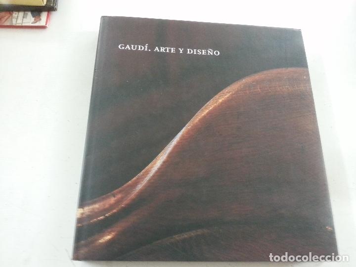 Libros de segunda mano: GAUDI-ARTE Y DISE&Ntilde;O-LIBRO-TAPA DURA-24 X 27- F4