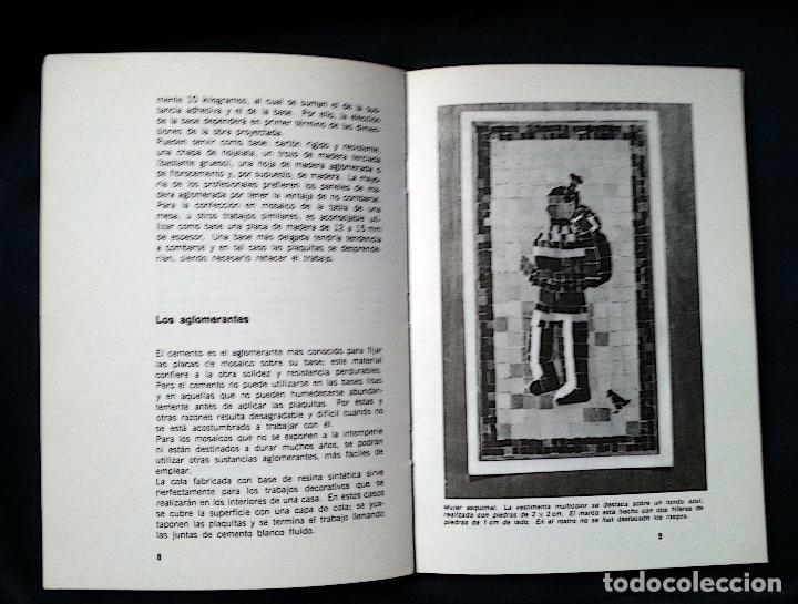 Libros de segunda mano: MOSAICOS EN CASA | E. ARVOIS | KAPELUSZ  1971 - Foto 4