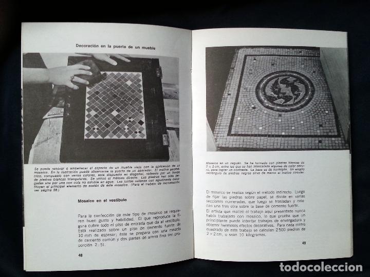 Libros de segunda mano: MOSAICOS EN CASA | E. ARVOIS | KAPELUSZ  1971 - Foto 6
