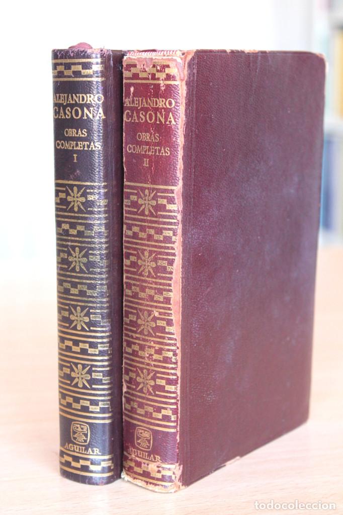 Libros de segunda mano: Alejandro Casona - Obras completas. 2 tomos - Aguilar PIEL - Foto 1