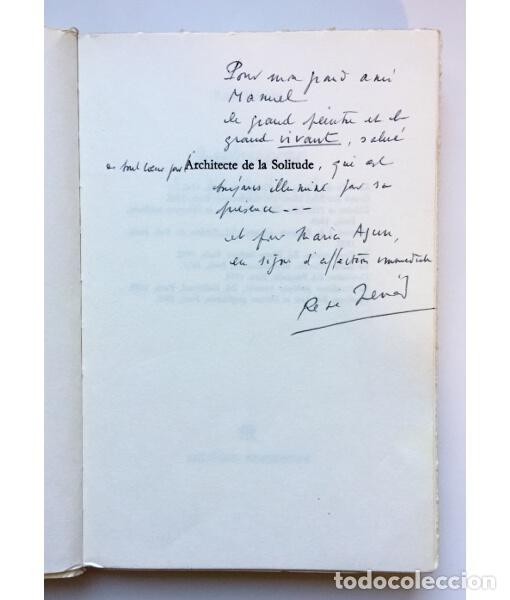 Libros de segunda mano: ARCHITECTE DE LA SOLITUDE. M&Eacute;NARD, Ren&eacute;. Rencontre. 1970. Primera edici&oacute;n - Foto 2