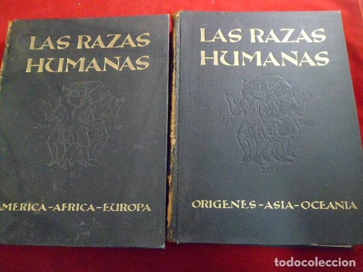 Libros de segunda mano: LAS RAZAS HUMANAS 2 TOMOS. INSTITUTO GALLACH. 1962 - Foto 3