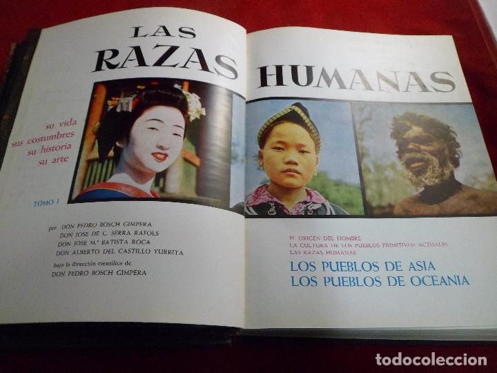 Libros de segunda mano: LAS RAZAS HUMANAS 2 TOMOS. INSTITUTO GALLACH. 1962 - Foto 6
