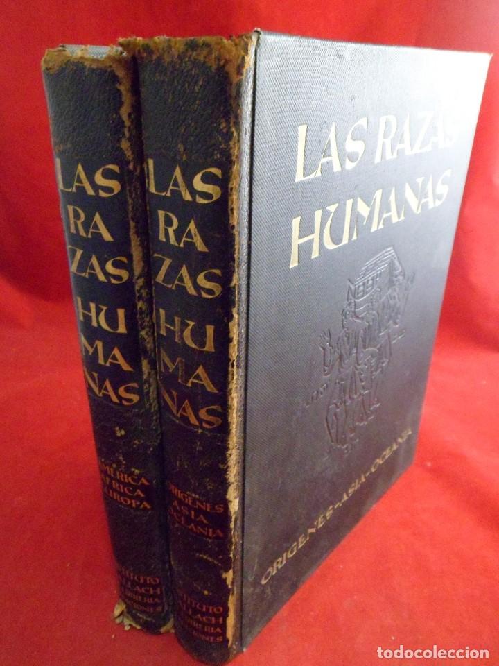 Libros de segunda mano: LAS RAZAS HUMANAS 2 TOMOS. INSTITUTO GALLACH. 1962 - Foto 8