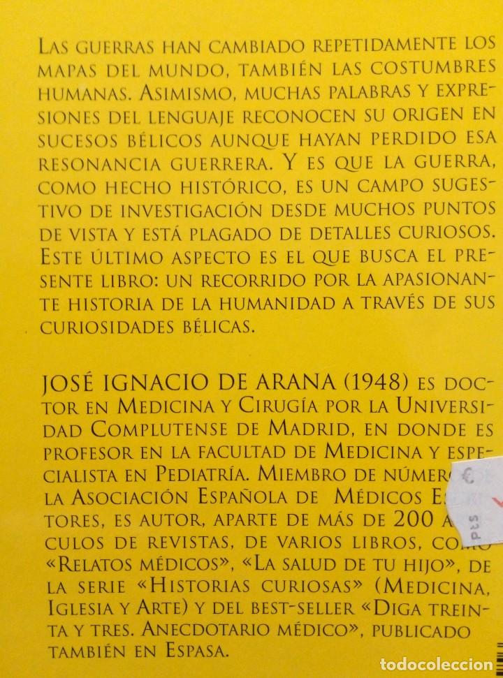 Libros de segunda mano: HISTORIAS CURIOSAS DE LAS GUERRAS - J.IGNACIO DE ARANA - Foto 2