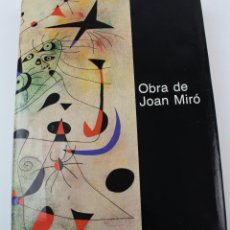 Libros de segunda mano: L- 4737. OBRA DE JOAN MIRÓ. FUNDACIO MIRÓ. 1988.