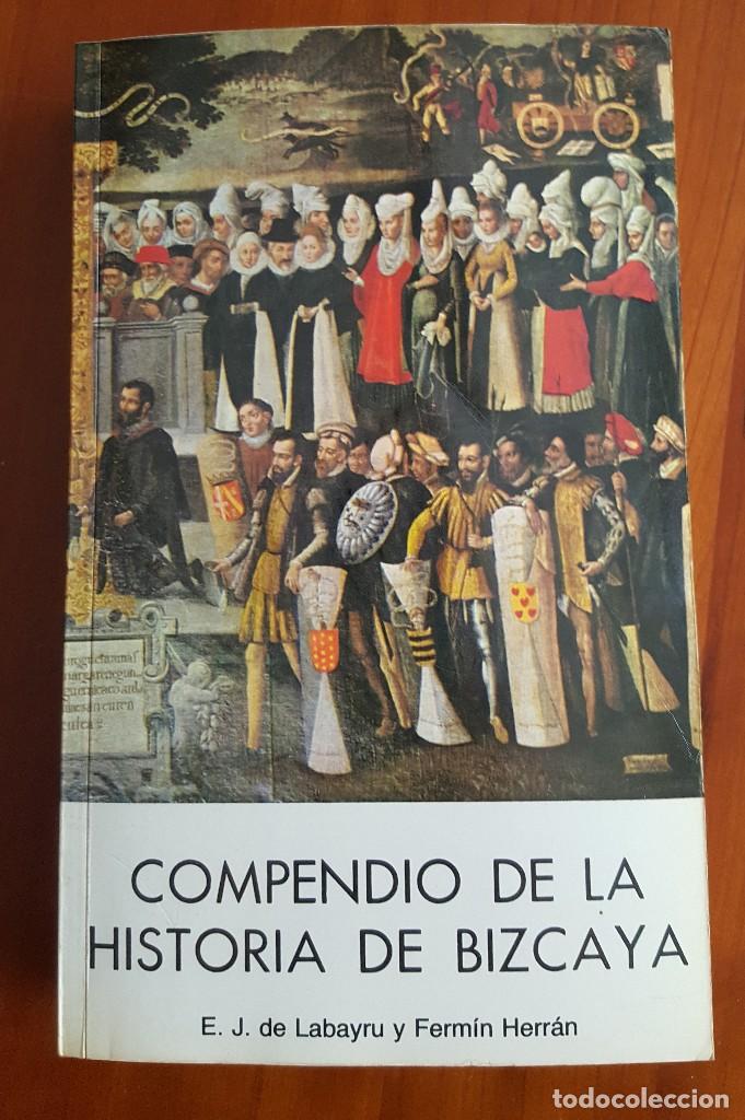 Libros de segunda mano: Compendio de la historia de Bizcaya - Foto 1