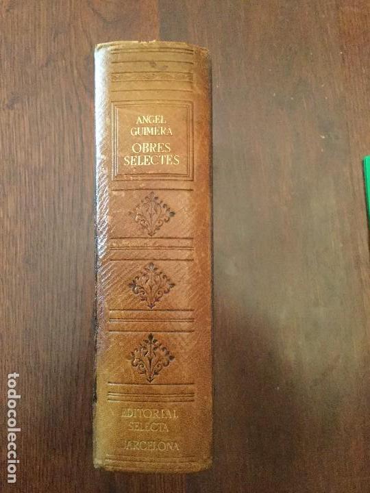 Libros de segunda mano: Obres Selectes. &Agrave;ngel Guimer&agrave;. 1&ordf; edici&oacute;n. - Foto 1