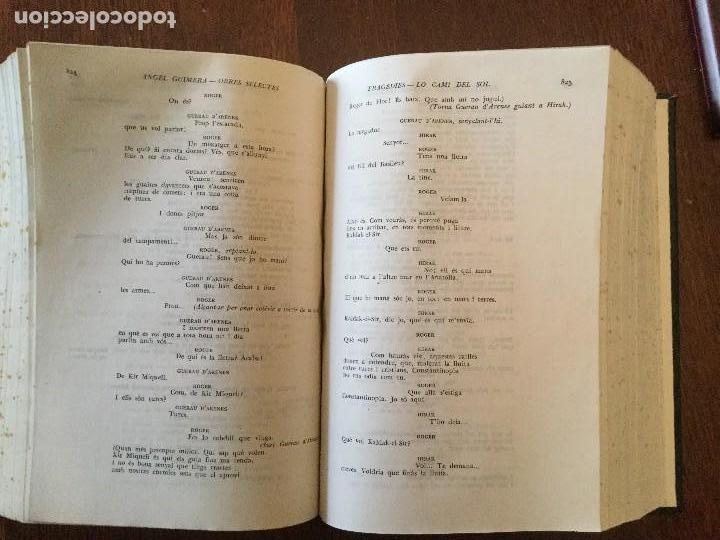 Libros de segunda mano: Obres Selectes. &Agrave;ngel Guimer&agrave;. 1&ordf; edici&oacute;n. - Foto 5