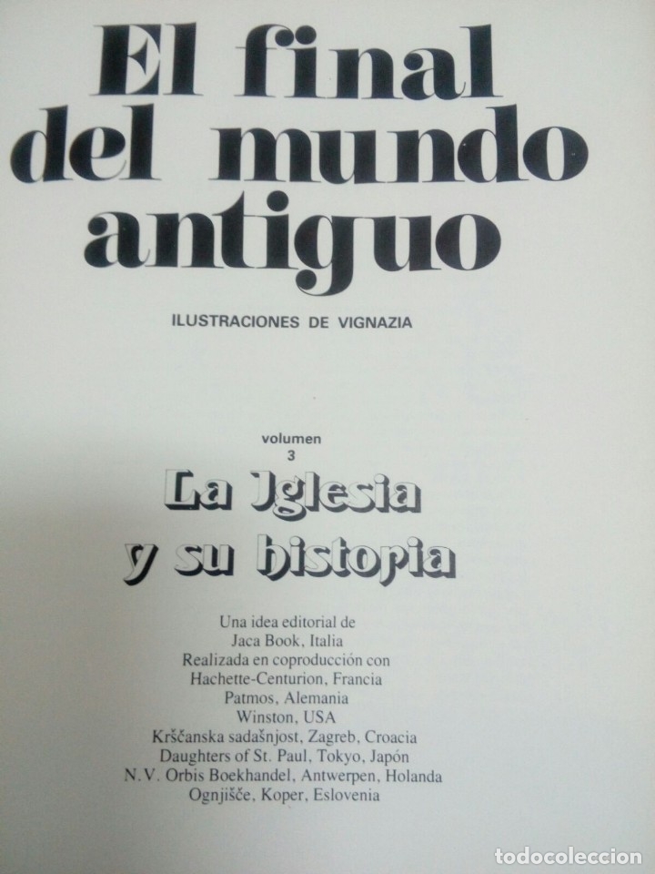 Libros de segunda mano: LA IGLESIA Y SU HISTORIA. 9 TOMOS - Foto 2