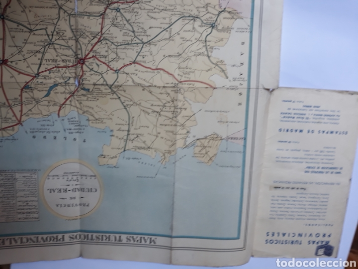 Libros de segunda mano: Libros publicidad mapas Ciudad Real - mapas tur&iacute;sticos provinciales editorial Hernando - Foto 4