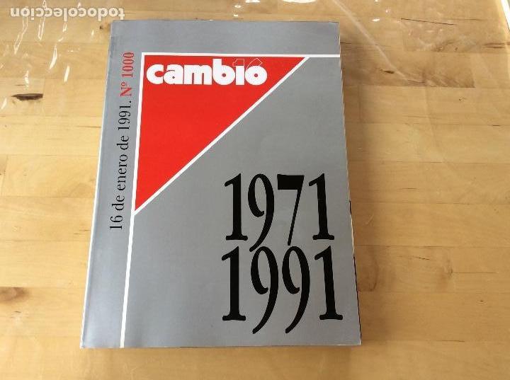 Libros de segunda mano: Cambio16 1971/ 1991 - Foto 1