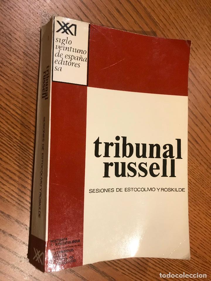Libros de segunda mano: TRIBUNAL RUSSELL. SESIONES DE ESTOCOLMO Y ROSKILDE. 1969 - Foto 1