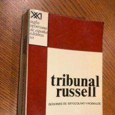 Libros de segunda mano: TRIBUNAL RUSSELL. SESIONES DE ESTOCOLMO Y ROSKILDE. 1969