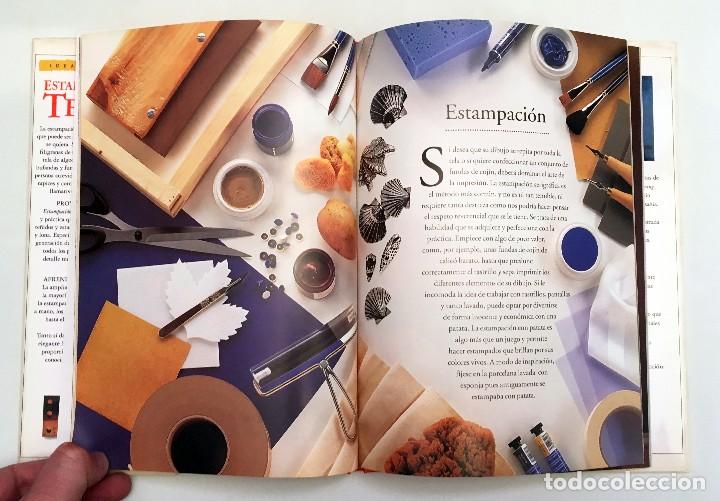 Libros de segunda mano: ESTAMPACI&Oacute;N DE TEJIDOS - MIRANDA INNES - IDEAS CREATIVAS CEAC - Foto 8