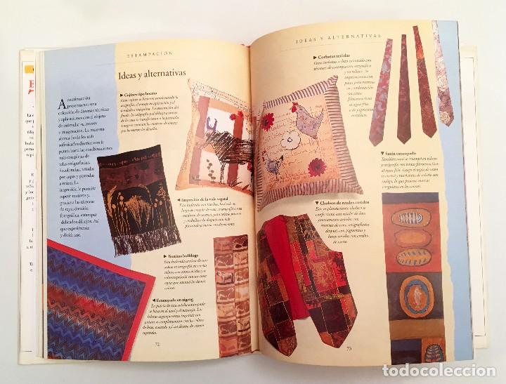Libros de segunda mano: ESTAMPACI&Oacute;N DE TEJIDOS - MIRANDA INNES - IDEAS CREATIVAS CEAC - Foto 9