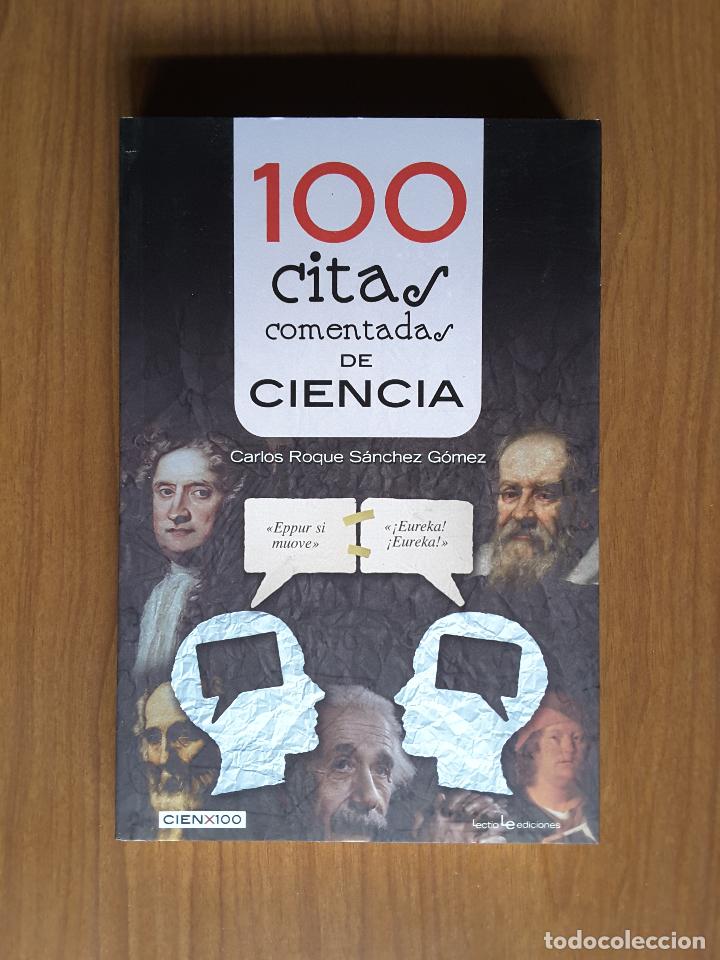Libros de segunda mano: 100 citas comentadas de ciencia - Foto 1