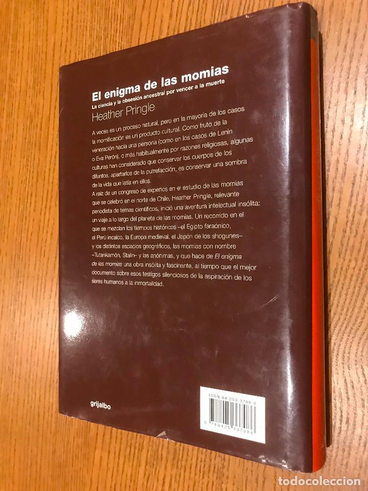 Libros de segunda mano: EL ENIGMA DE LAS MOMIAS. HEATHER PRINGLE. 2002 - Foto 3