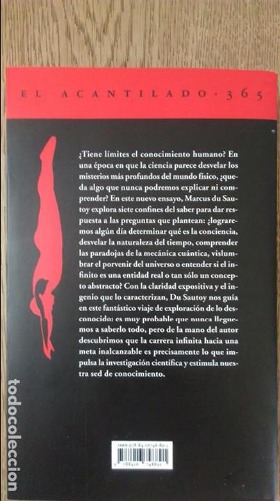 Libros de segunda mano: LO QUE NO PODEMOS SABER. MARCUS DU SAUTOY , 2018 - Foto 2
