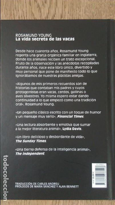 Libros de segunda mano: LA VIDA SECRETA DE LAS VACAS. ROSAMUND YOUNG, 2018 - Foto 2