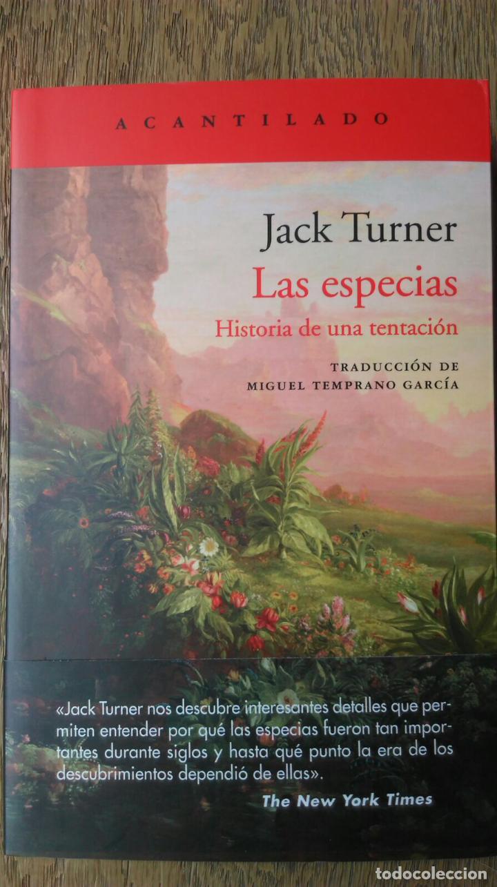 Libros de segunda mano: LAS ESPECIAS, JACK TURNER , 2018 ACANTILADO - Foto 1