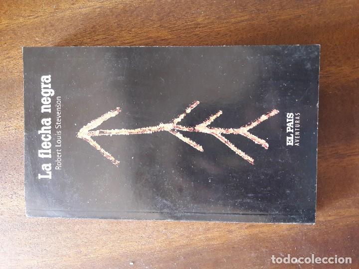 Libros de segunda mano: libro usado, La flecha negra. Rober L. Stevenson, edici&oacute;n coleccionable El Pais. - Foto 1