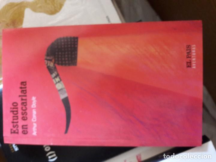 Libros de segunda mano: libro usado, estudio en Escarlata. Arthur C. Doyle, edici&oacute;n coleccionable El Pais. - Foto 1