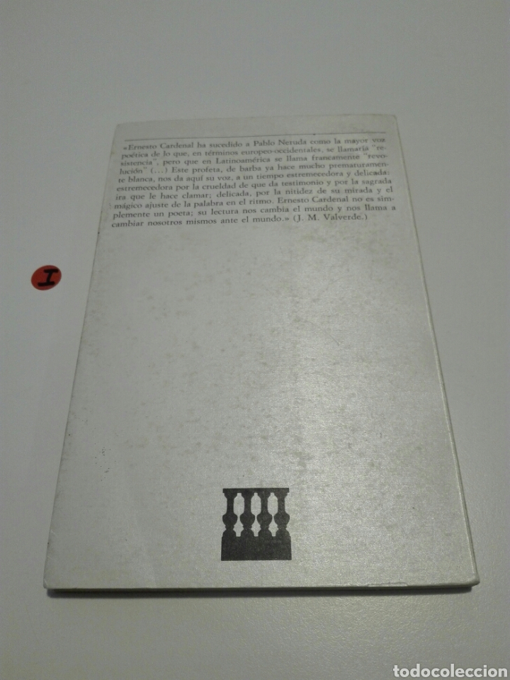 Libros de segunda mano: HOMENAJE A LOS INDIOS AMERICANOS. ERNESTO CARDENAL. - Foto 2