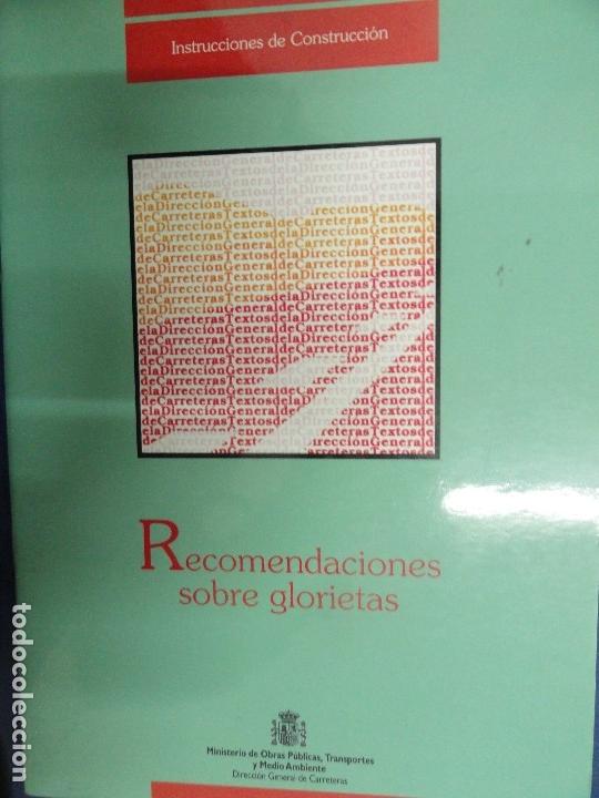 Libros de segunda mano: Recomendaciones sobre glorietas - MOPT - Foto 1
