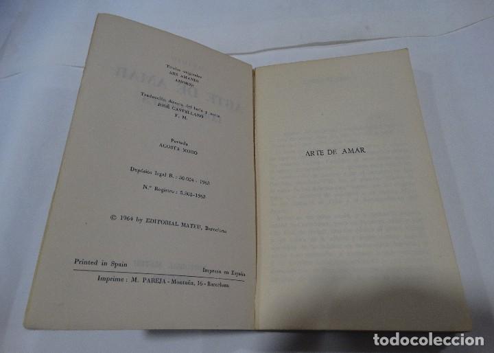 Libros de segunda mano: ARTE DE AMAR - LOS AMORES - OVIDIO- 1964 - Foto 4