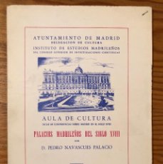 Libros de segunda mano: IEM-AYUNTAMIENTO DE MADRID. DELEGACIÓN DE CULTURA-6(54€)