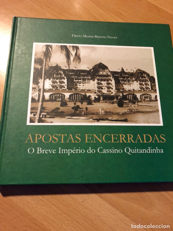 Libros de segunda mano: Libro casino balneario quitandinha petropolis brasil.art deco