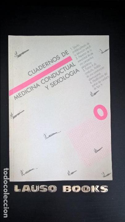 Second hand books: CUADERNOS DE MEDICINA CONDUCTUAL Y SEXOLOGIA. VV.AA.
