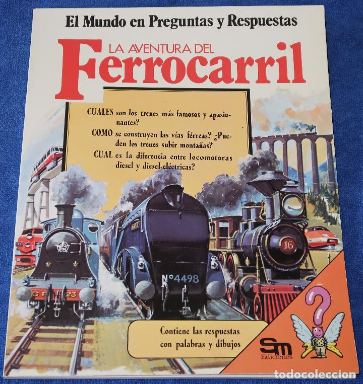 Libros de segunda mano: La aventura del ferrocarril - Ediciones SM (1978) - Foto 1