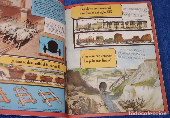 Libros de segunda mano: La aventura del ferrocarril - Ediciones SM (1978) - Foto 2