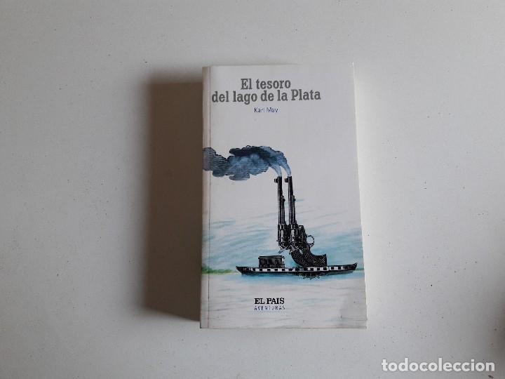 Libros de segunda mano: libro usado, el tesoro del lago de la plata,  coleccionable El Pais. - Foto 1
