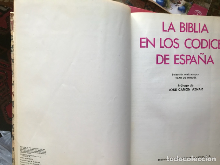 Libros de segunda mano: La Biblia en los c&oacute;dices de Espa&ntilde;a - Foto 3