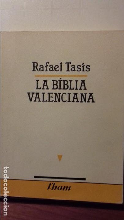 Libros de segunda mano: LA BIBLIA VALENCIANA. RAFAEL TASIS - Foto 1