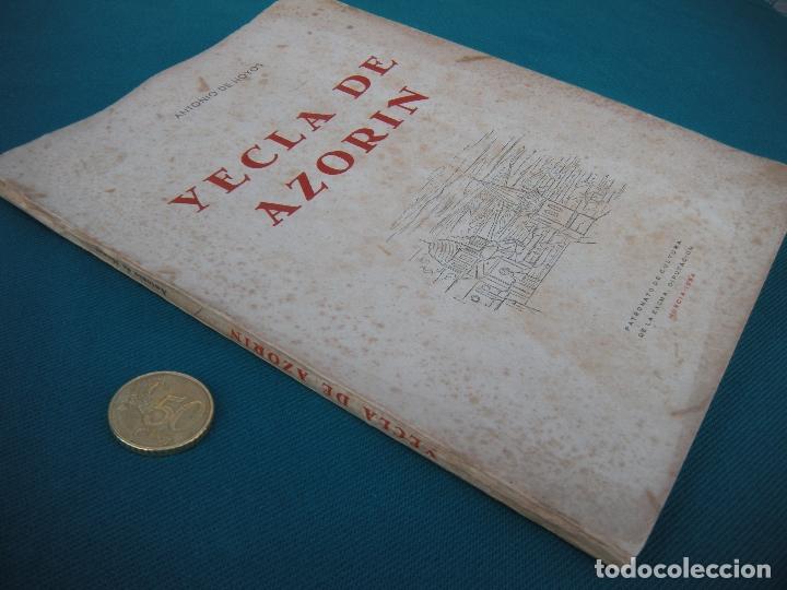 Libros de segunda mano: YECLA DE AZOR&Iacute;N, ANTONIO DE HOYOS 1954. - Foto 5