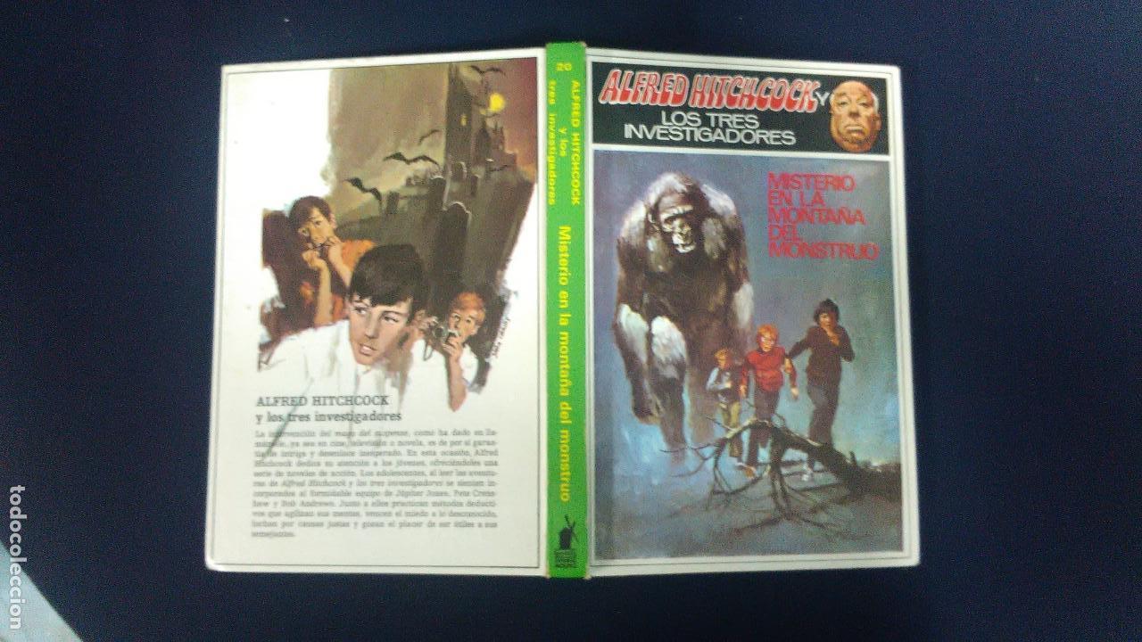 Libros de segunda mano: ALFRED HITCHCOCK Y LOS TRES INVESTIGADORESMISTERIO EN LA MONTA&Ntilde;A DEL MONSTRUO