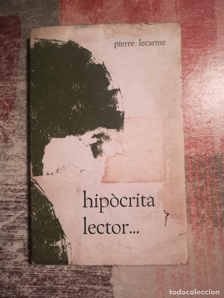 Libros de segunda mano: Hip&ograve;crita lector... - Pierre Lecarme - en catal&agrave; - Foto 1