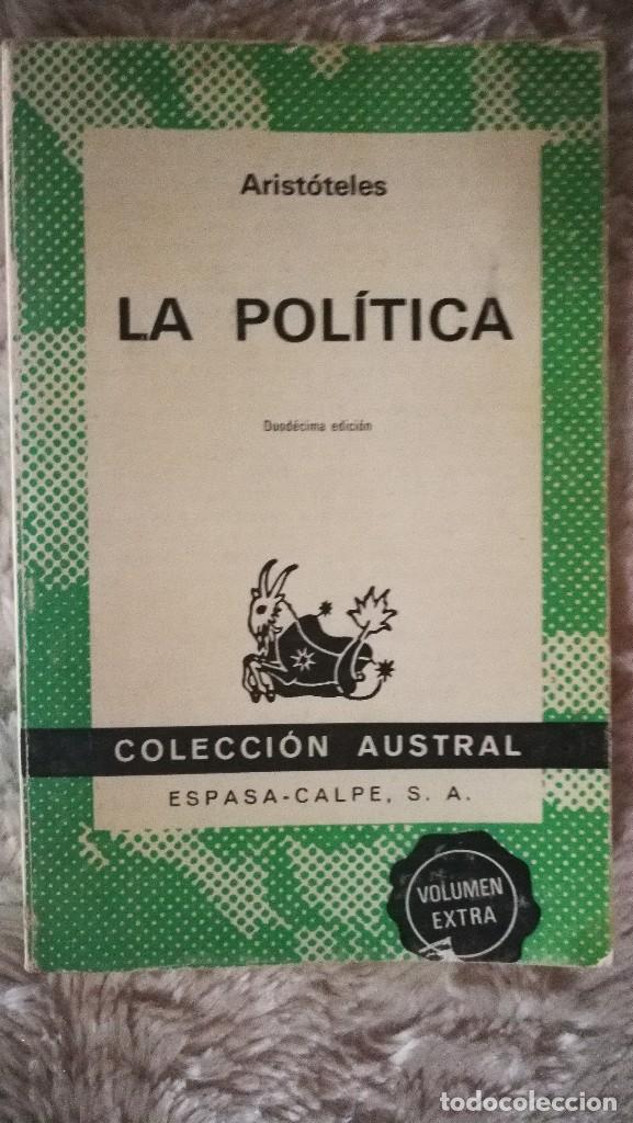 Libros de segunda mano: La Pol&iacute;tica - Arist&oacute;teles - Foto 1