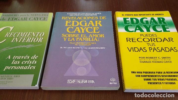 Libros de segunda mano: Lote 3 libros Edgar Gayce - Foto 1