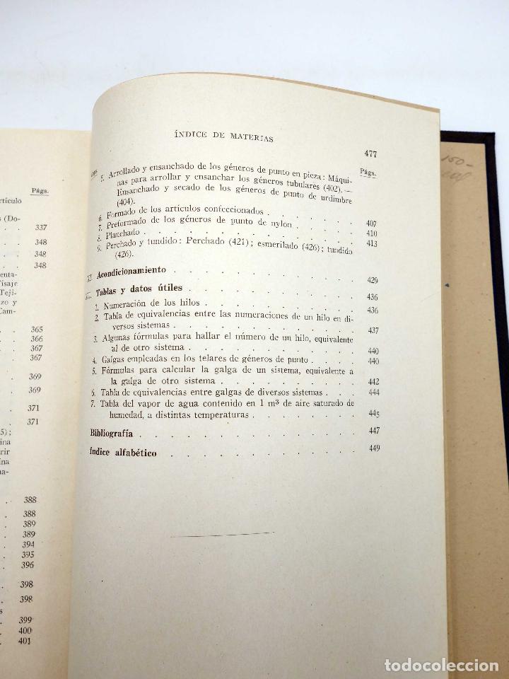 Libros de segunda mano: G&Eacute;NEROS DE PUNTO (I. Rius Sintes) Bosch, 1952 - Foto 8