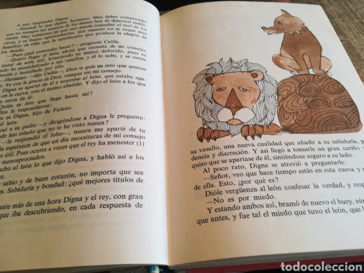 Libros de segunda mano: Calila y Digna - Alfonso X - Edici&oacute;n escolar - 1974 - Foto 14