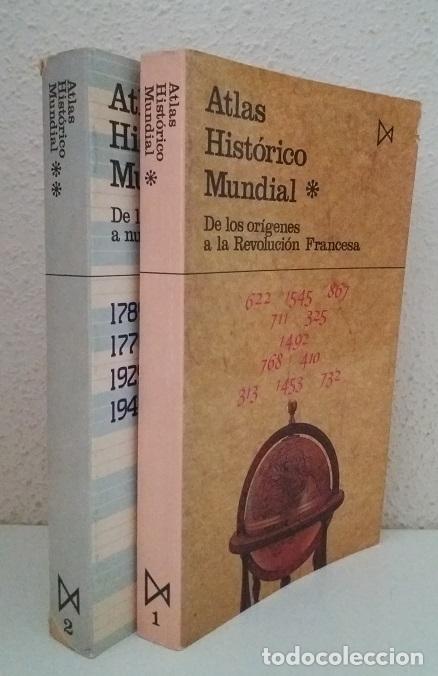 Second hand books: Kinder, Hermann; Hilgmann, Werner: Atlas Hist&oacute;rico Mund&iacute;al (2 vols.) (Istmo) (lb)