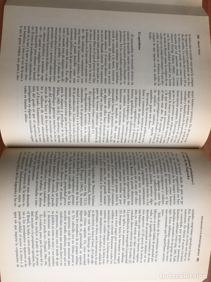 Libros de segunda mano: Introducci&oacute;n a la antropolog&iacute;a general. Marvin Harris. Alianza 1985 - Foto 6