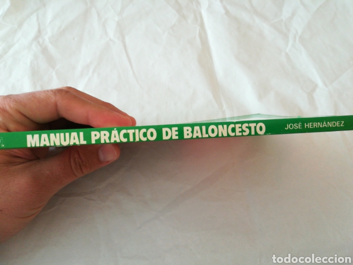 Libros de segunda mano: Libro Manual pr&aacute;ctico de baloncesto. Jos&eacute; Hern&aacute;ndez. Ediciones Rionegro. 1989 - Foto 3